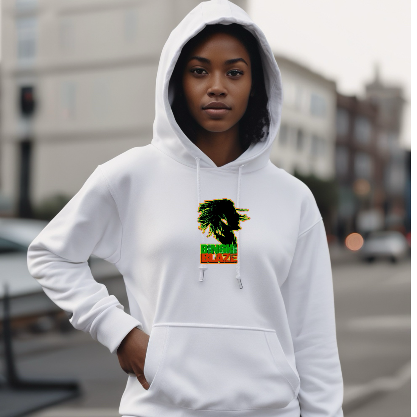 Binghi Blaze Women’s Hoodie