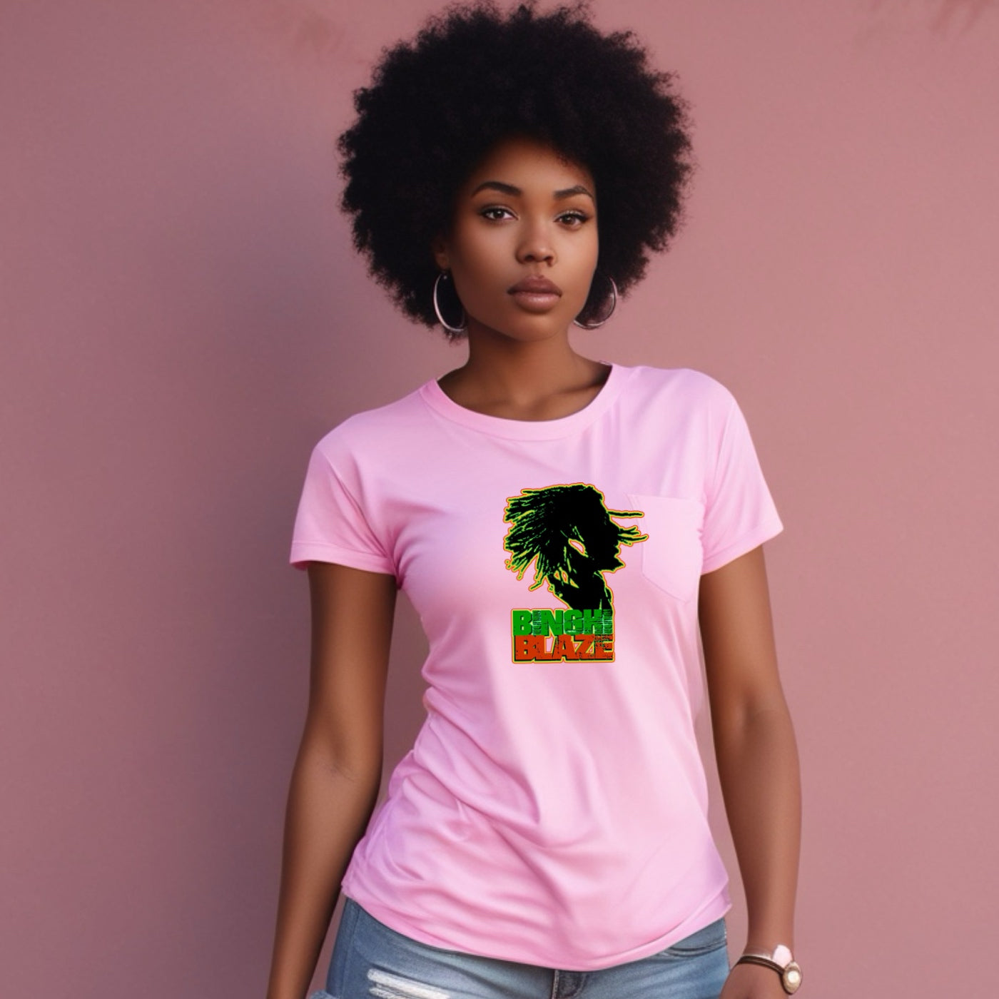 Binghi Blaze Womens T-Shirt