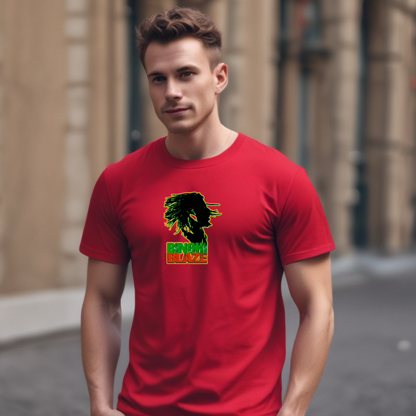 Binghi Blaze mens Tshirt