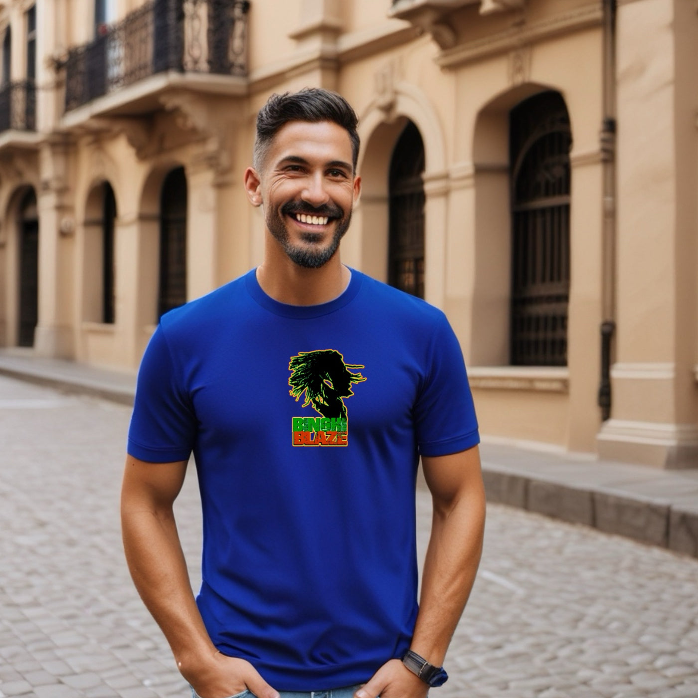 Binghi Blaze mens Tshirt
