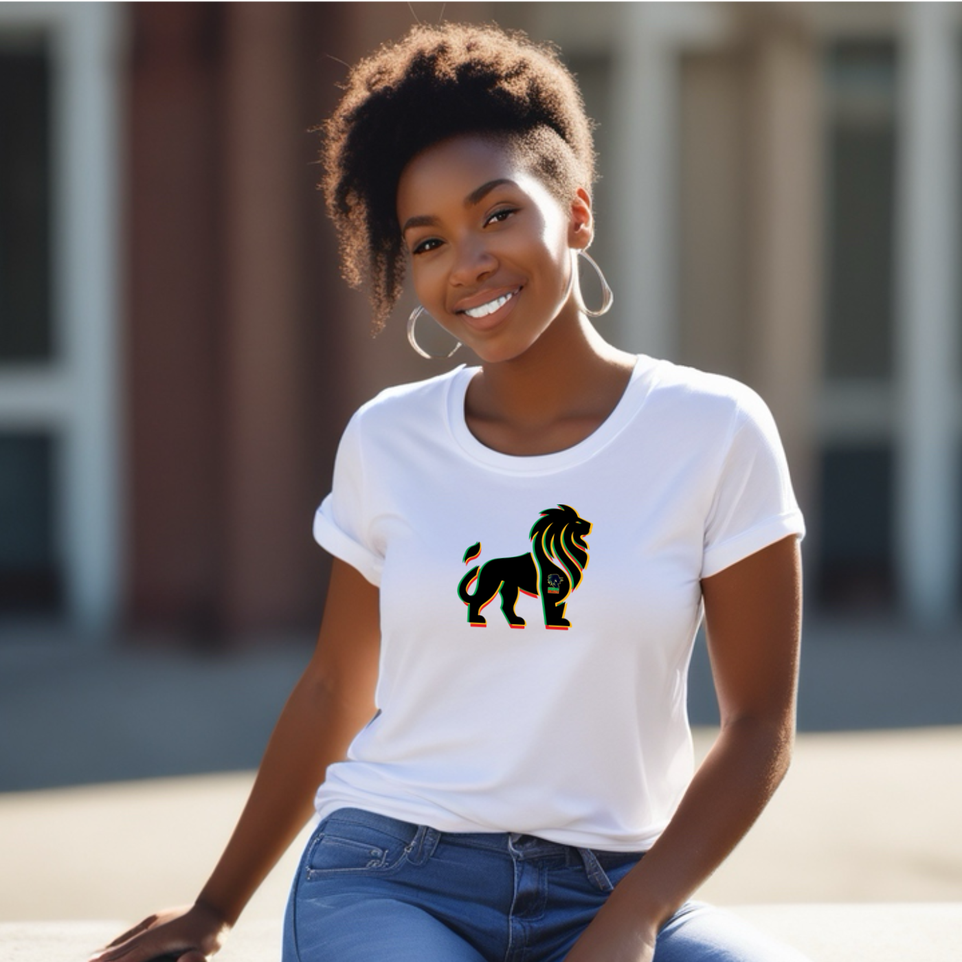 Binghi Blaze Women’s Lion T-Shirt