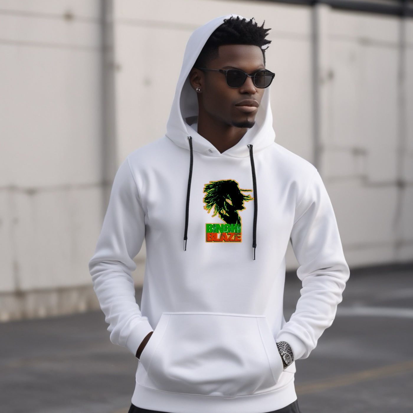Binghi Blaze Men’s Hoodie