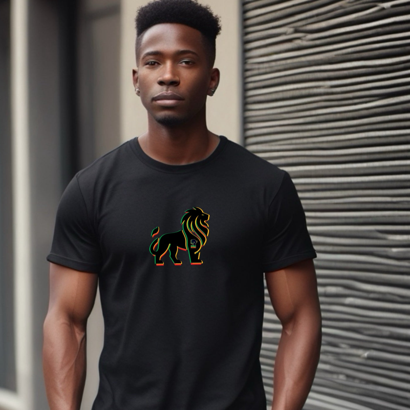 Binghi Blaze Mens Lion Tshirt