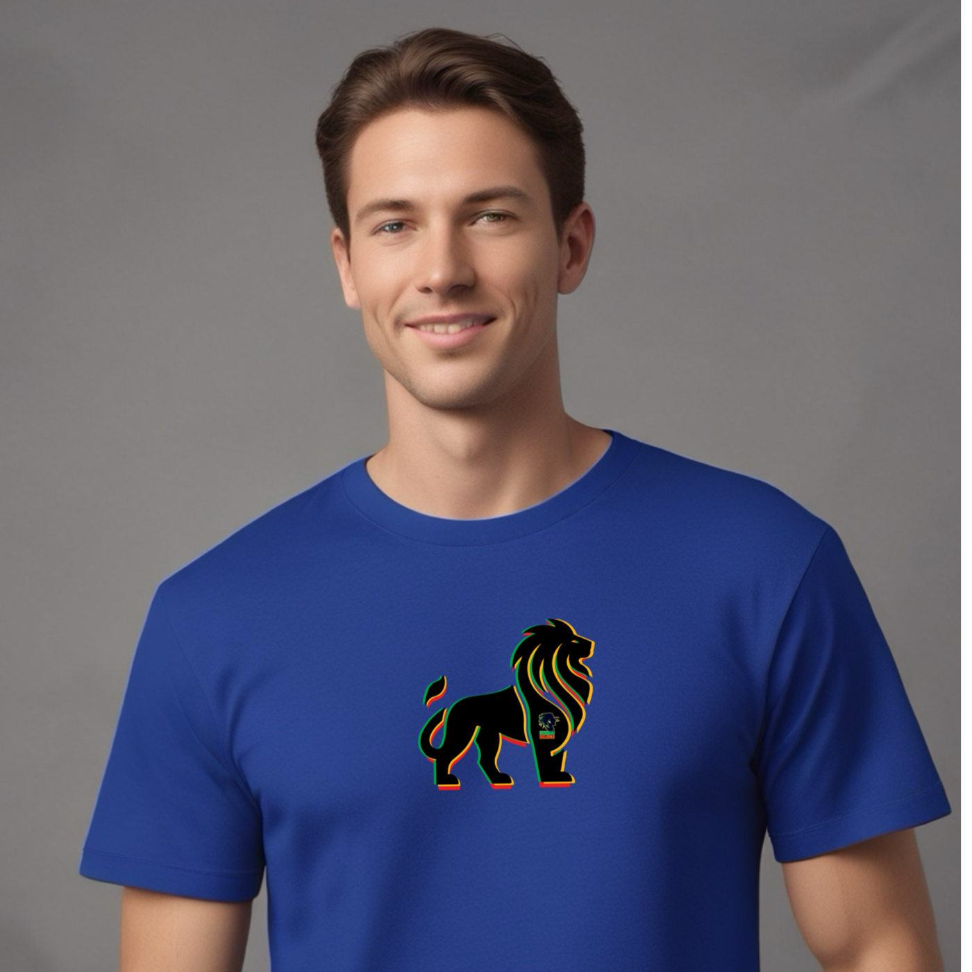 Binghi Blaze Mens Lion Tshirt