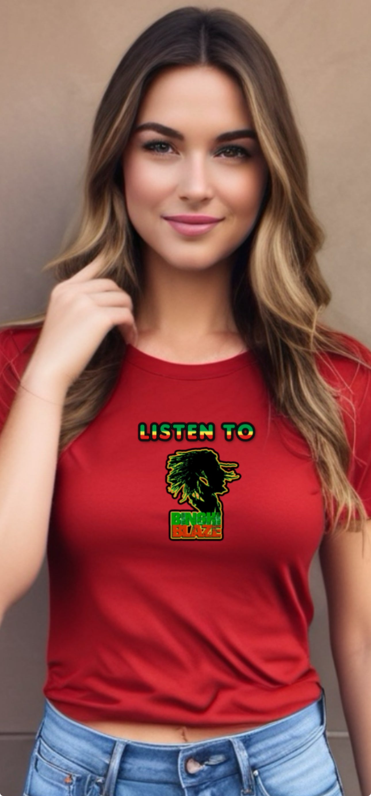 Women’s listen to Binghi Blaze Tshirt
