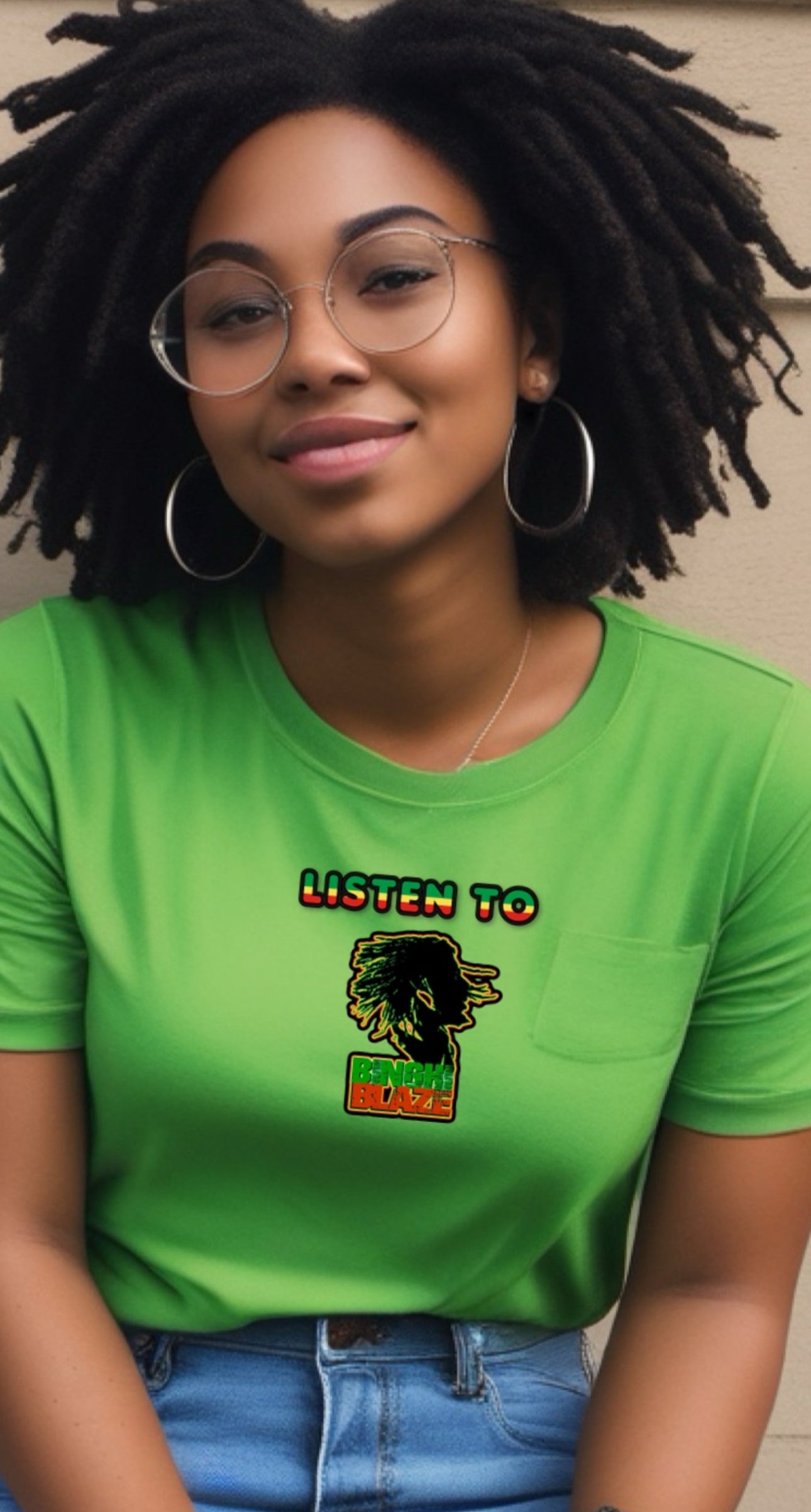 Women’s listen to Binghi Blaze Tshirt