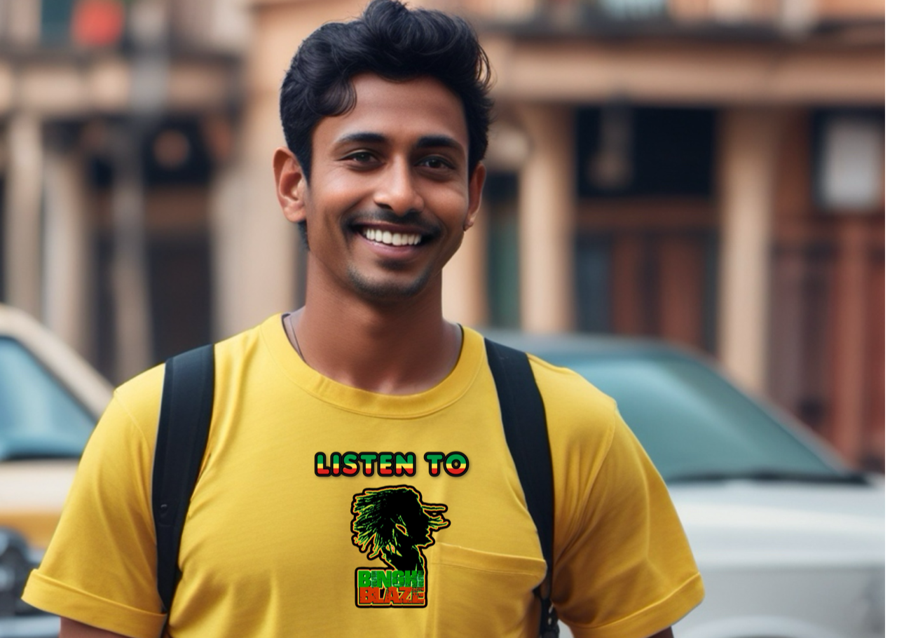 Listen to Binghi Blaze Mens Tshirt