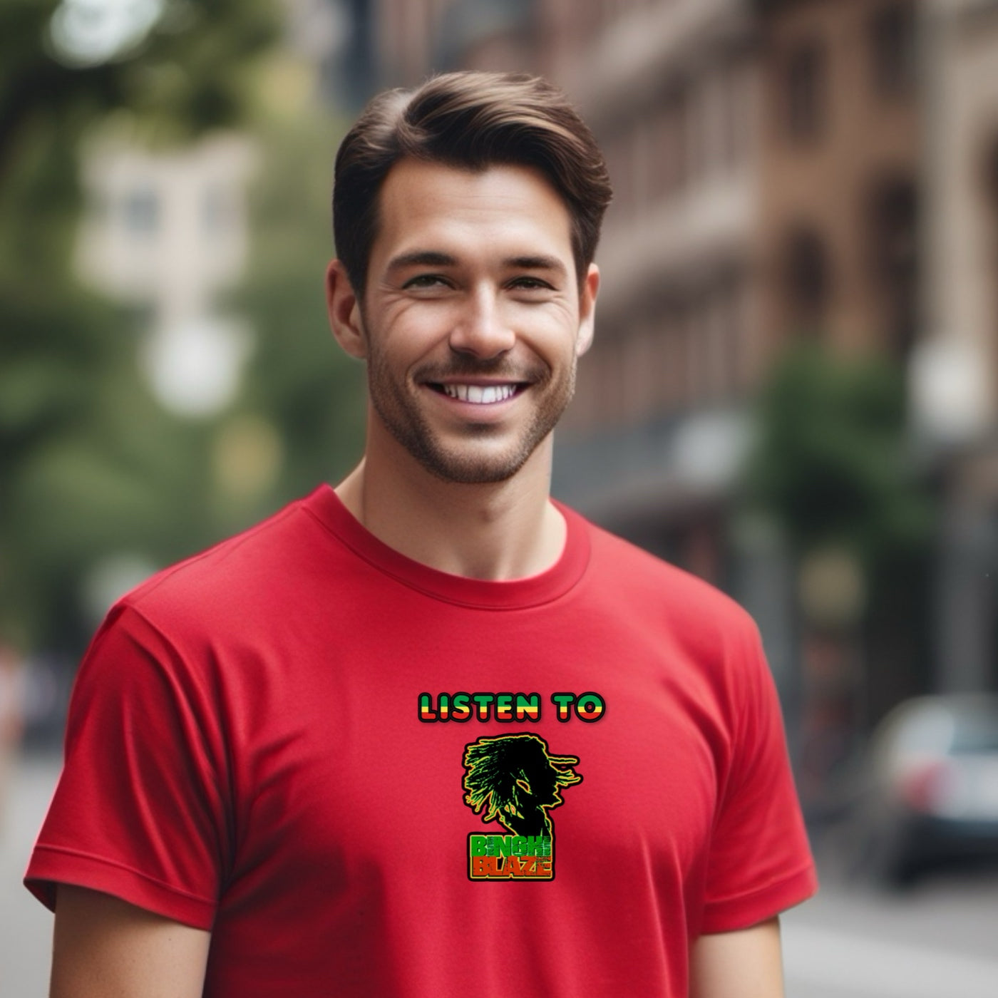 Listen to Binghi Blaze Mens Tshirt